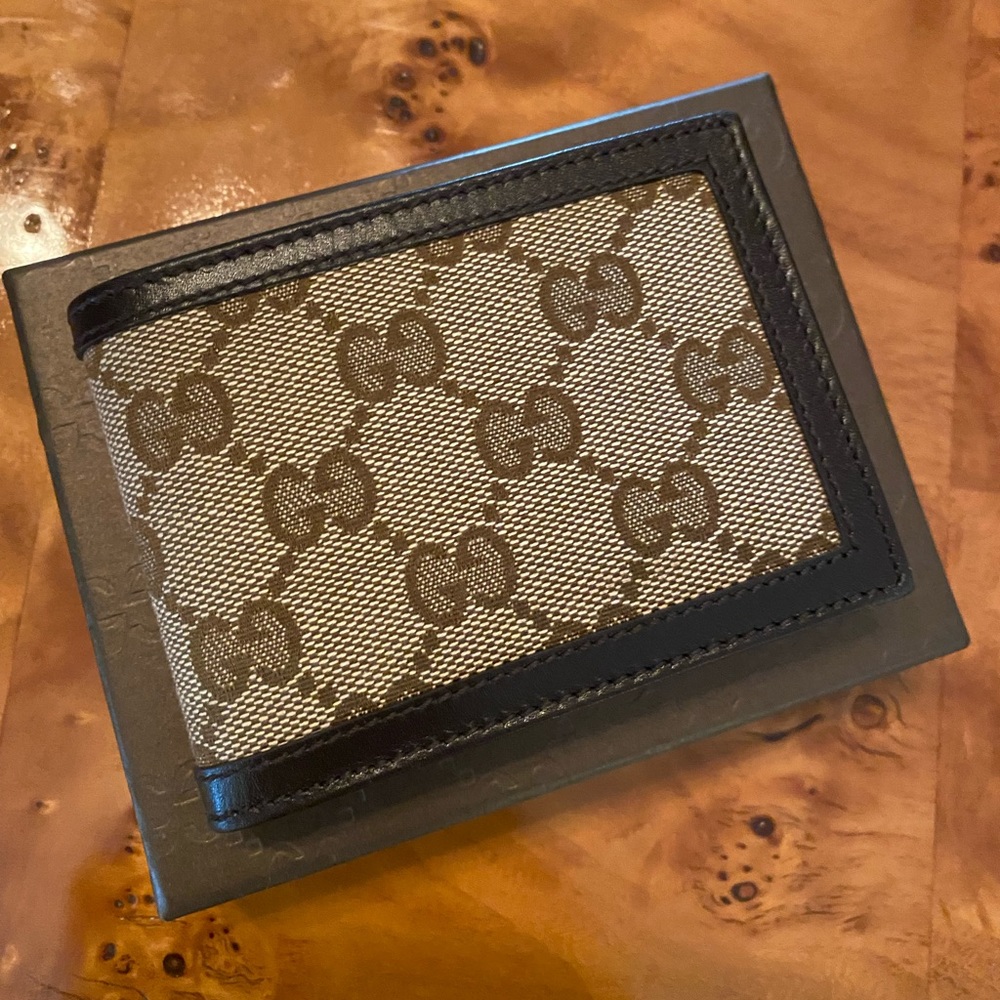 Gucci Monogram Bi-Fold Wallet